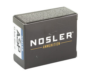 NOSLER ASP 45ACP 185GR HG JHP 20/400 — view 2