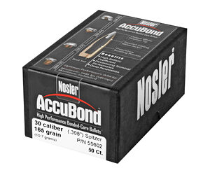 NOSLER 30 CAL 165GR ACCUBOND 50CT — view 3