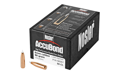 NOSLER 6MM 90GR ACCUBOND 50CT — view 1