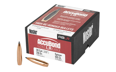 NOSLER ABLR 30 CAL 210GR SP 100CT — view 1