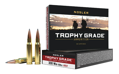 NOSLER TGA 308 WIN 168GR ABLR 20/200 — view 1
