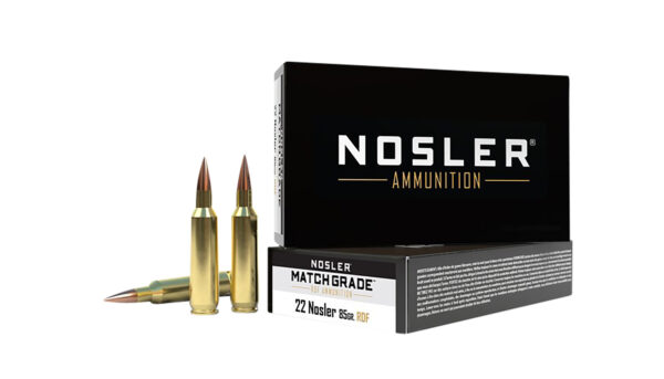 Nosler 60162 Match Grade RDF 22Nosler 85gr RDF Hollow Point Boat Tail 20 Per Box/10 Case — view 1
