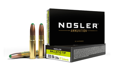 NOSLER 300BLK 220GR BT RN 20/400 — view 1