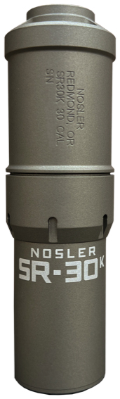 NOS SUPPRESSOR SR-30K AL TI GRY — view 1