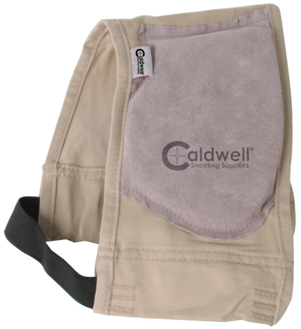 Caldwell 300010 Recoil Shield Magnum Tan Cloth w/Leather Pad — view 1