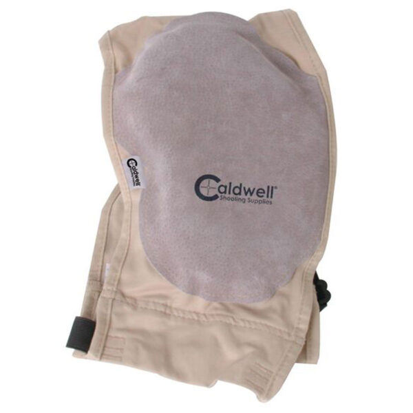 Caldwell 330110 Recoil Shield Super Mag Plus Tan Cloth w/Leather Pad — view 1