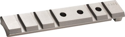 WEAVER BASE TOP MOUNT PISTOL - 1PC S&W X-FRAME SILVER — view 1