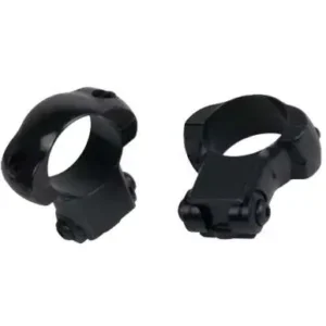 WEAVER GRANDSLAM STEEL RINGS 1 IN .22 MEDIUM MATTE ( 12 PER CASE )