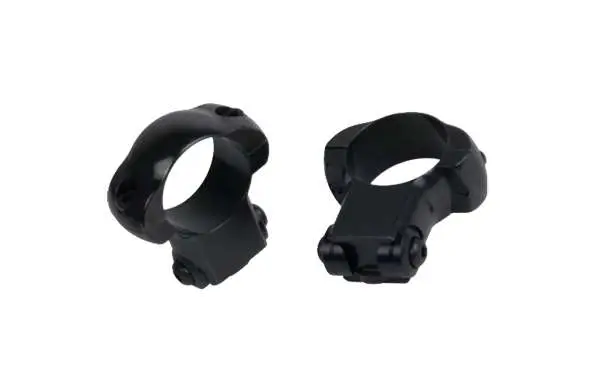 WEAVER GRANDSLAM STEEL RINGS 1 IN .22 MEDIUM MATTE ( 12 PER CASE ) — view 1