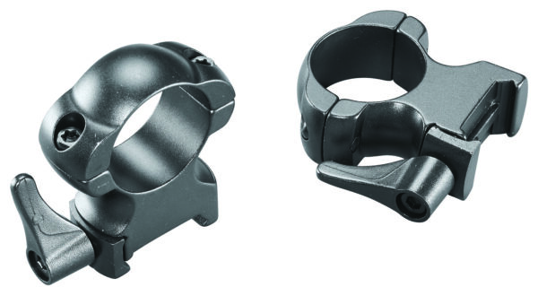Weaver Mounts 49327 Lever Lok  Matte Black 1" Extra High — view 1