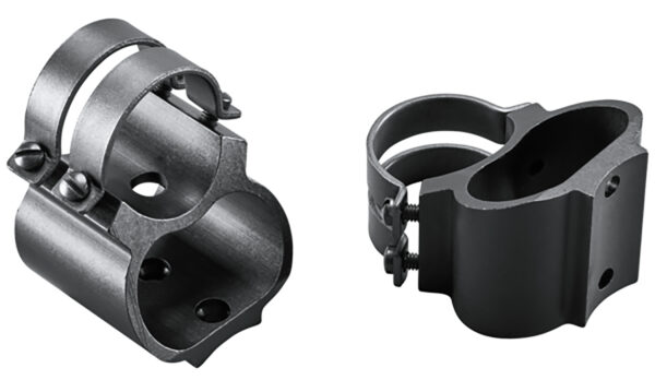Weaver Mounts 49714 See-Thru Scope Mount/Ring Combo Black Remington 7400/7600 1" — view 1