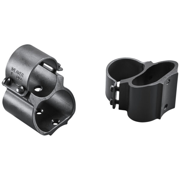 Weaver Mounts 49715 See-Thru Scope Mount/Ring Combo Matte Black Remington 760/742 1" — view 1