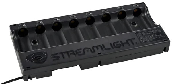 Streamlight 20234 8-Unit Bank Charger  Black SL-59/CR123A Battery 100V/120V/AC — view 1