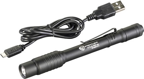 STREAMLIGHT STYLUS PRO USB - LIGHT WHITE LED W/POCKET CLIP — view 1