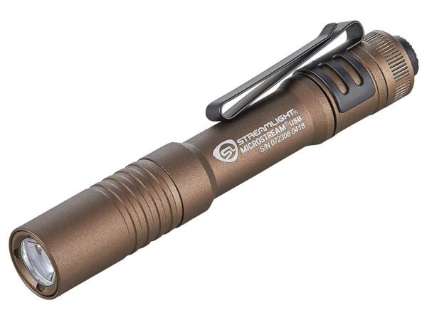 STREAMLIGHT MICROSTREAM USB 250LM COYOTE — view 1