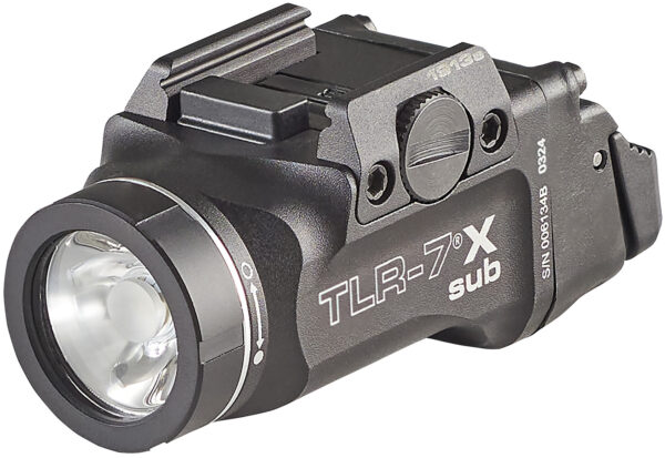 Streamlight 69407 TLR-7 X Sub USB  Black Anodized 500 Lumens  White LED S&W M&P M2.0 Subcompact/Beretta Px4 Storm — view 1
