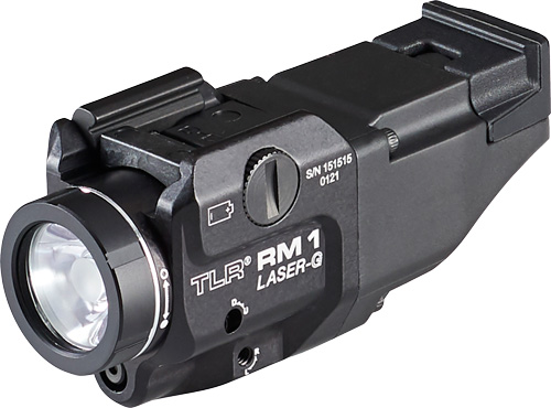 STREAMLIGHT TLR RM 1 LED WITH - GREEN LASER RAIL MOUNT BLACK — view 1