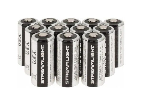 STREAMLIGHT CR123A LITHIUM BATTERIES 12PK — view 1