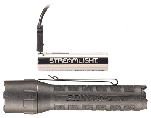 STREAMLIGHT POLY-TAC X USB - LIGHT WHITE LED BLACK — view 1
