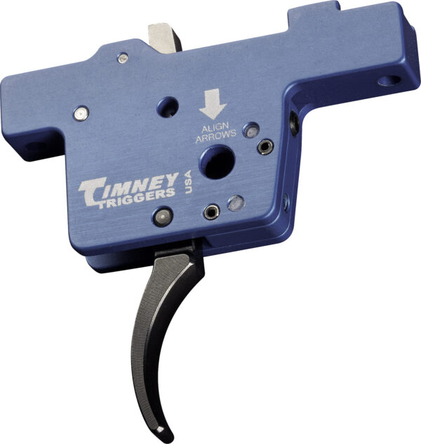 Timney Triggers 334 Stevens 334  Blue Single-Stage Curved Fits Savage — view 1