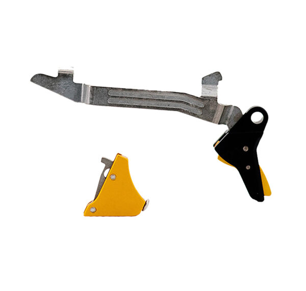 Timney Triggers ALPHAGLOCK5LARGEGOLD Alpha Competition  Gold Fits Glock Gen5 — view 1