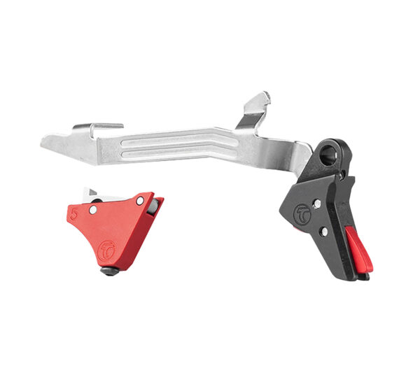 Timney Triggers ALPHAGLOCK5LARGERED Alpha Competition  Red Fits Glock Gen5 — view 1
