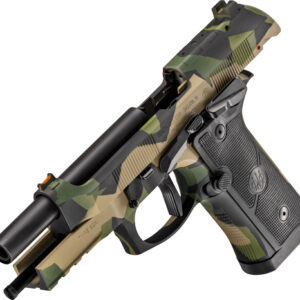BERETTA 92XI SAO FS 9MM 4.7" - 10RD SPLINTER CAMO 2 MAGS — view 2