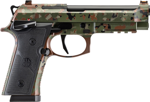 BERETTA 92XI SAO FS 9MM 4.7" - 10RD FLECTARN CAMO 2 MAGS — view 1
