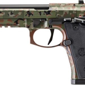 BERETTA 92XI SAO FS 9MM 4.7" - 10RD FLECTARN CAMO 2 MAGS — view 2