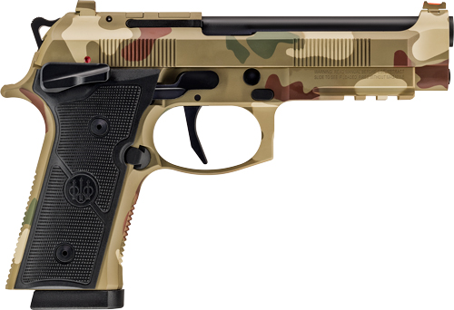 BERETTA 92XI SAO FS 9MM 4.7" - 10RD FROGSKIN CAMO 2 MAGS — view 1