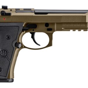 Beretta USA JS92M9A4GBRZ18 M9A4 Overlanding Full Size Frame 9mm Luger 18+1 5.10" Black Threaded Barrel, Nomad Bronze Cerakote Steel Optic Ready/Serrated Slide, Nomad Bronze Cerakote Aluminum Frame w/B