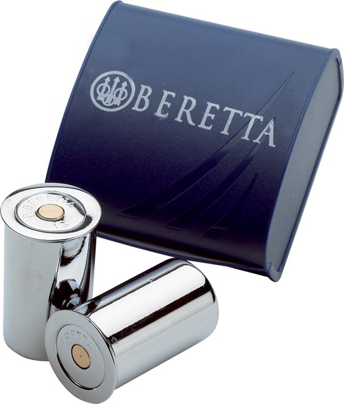 BERETTA SNAP CAPS 20 GAUGE - DELUXE NICKELED BRASS 2-PACK — view 1