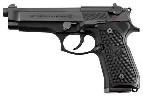 BERETTA 92FS 9MM 4.9" 15RD FS - BLUED BLACK POLY USA — view 1