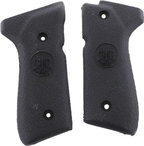 BERETTA GRIPS 92/96 SERIES - RUBBER SMOOTH BLACK — view 1
