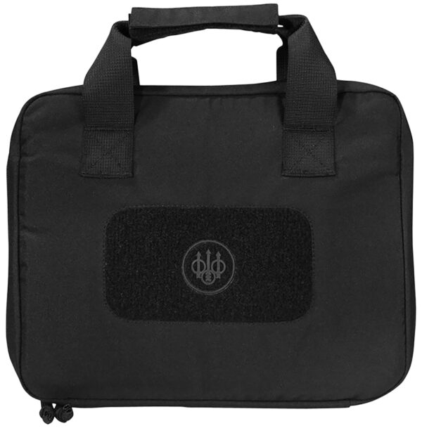 Beretta USA FO471001890999UNI Pistol Case  Black 600D Polyester Holds 1 Handgun — view 1