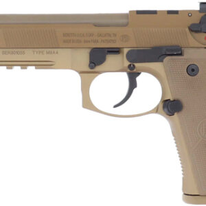 BERETTA M9A4 G 9MM 5.1" 10RD - TAN OPTIC READY THREADED USA — view 2