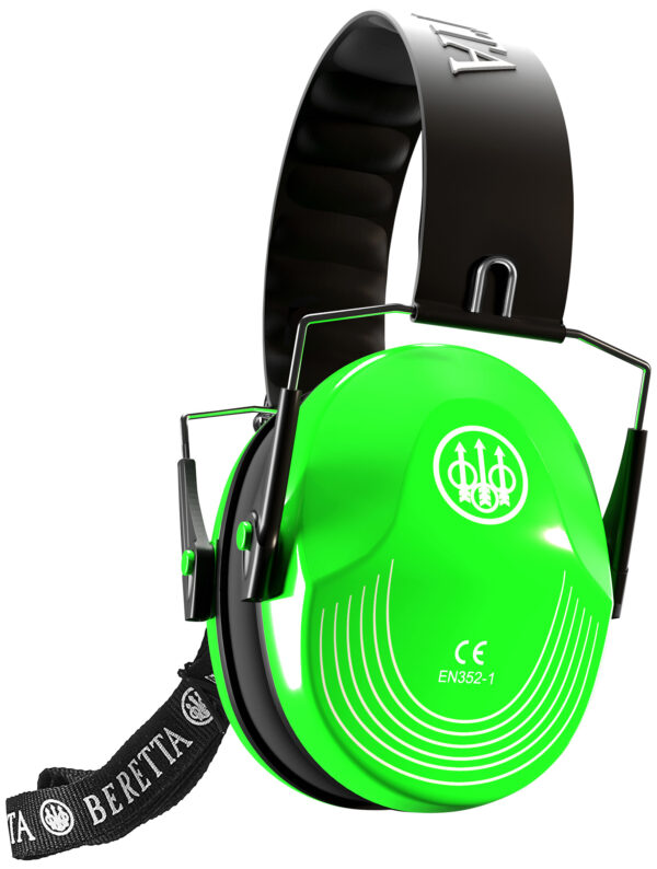 Beretta USA CF1000000207FF Safety Pro Muff 25 dB Florescent Green/Black — view 1