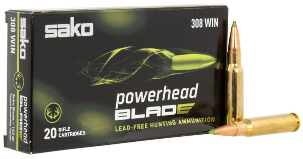 SAKO (TIKKA)  PowerHead Blade 308Win 162gr 20 Per Box/10 Case — view 1