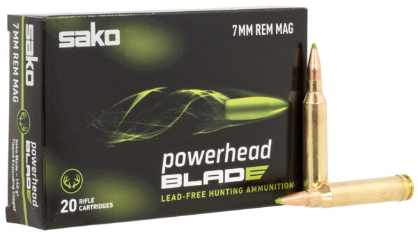 SAKO (TIKKA) JASPHB7MMRM140B PowerHead Blade 7mm 140gr 20 Per Box/10 Case — view 1