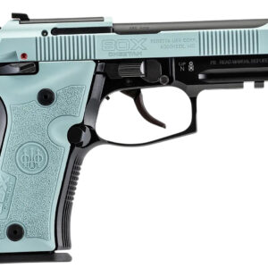 Beretta USA SPEC0715A 80X Cheetah Tactical Micro-Compact Frame 380 ACP 10+1 4.40" Black Barrel, Blue Steel Optic Ready/Serrated Slide, Blue Aluminum Frame w/Beavertail & Picatinny Rail, Vertec Grip