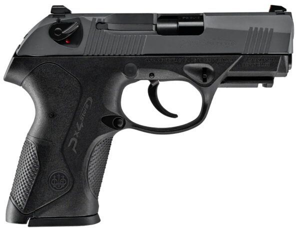 Beretta USA JXC9G10CC2 PX4 G Compact Carry 9mm Luger 10+1 3.20" Black Inox Heavy Contour Rotating Barrel, Black Bruniton Serrated Steel Slide, Black Polymer Frame w/Picatinny Rail — view 1