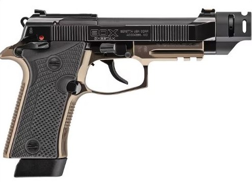 BERETTA 80X CHEETAH 380 ACP - 4.4" 15RD BLACK BRONZE THREAD — view 1