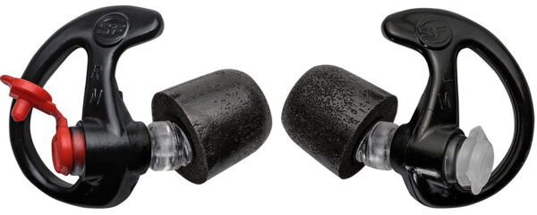SureFire EP7BKMPR EP7 Sonic Defenders Ultra Foam 28 dB Foam Tipped Black Medium Adult 1 Pair — view 1