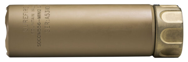 SureFire SOCOM556MINI2DE SOCOM556-MINI2  5.56x45mm NATO 1.50" Diameter Dark Earth Aluminum/Stainless Steel — view 1