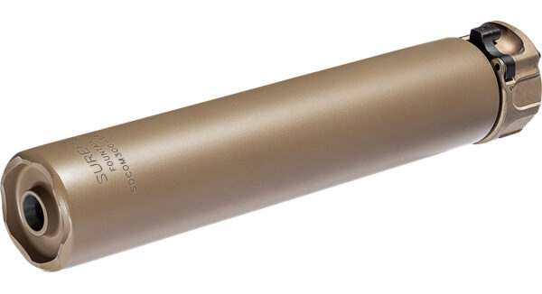SureFire SOCOM300SPSD SOCOM300-SPS  300 Blackout 7.9" 1.5" Diameter Aluminum/Stainless Steel Flat Dark Earth — view 1