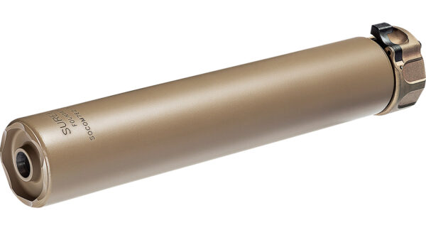 SureFire SOCOM556RC2DE SOCOM556-RC2  5.56x45mm NATO 1.50" Diameter Flat Dark Earth Aluminum/Stainless Steel — view 1