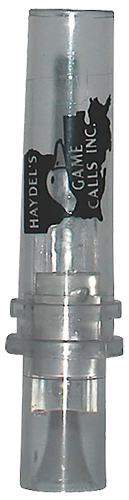 Haydel's Game Calls W81 Wood Duck Squealer Open Call Wood Duck Sounds Attracts Ducks Clear Plastic — view 1