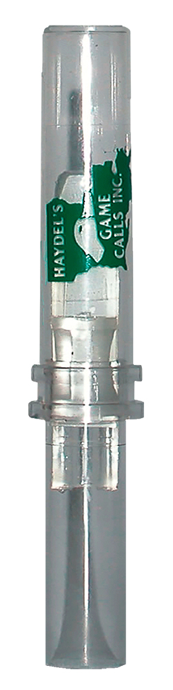 Haydel's Game Calls DR85 Double Reed  Open Call Double Reed Mallard Sounds Attracts Ducks Clear Plastic — view 1