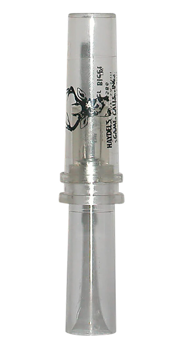 Haydel's Game Calls DB85 Deer Bleat  Open Call Doe Sounds Attracts Deer Clear Acrylic — view 1