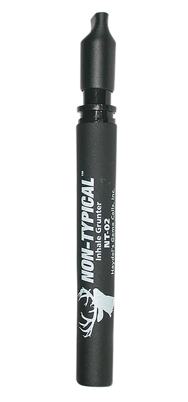 Haydel's Game Calls NT02 Non-Typical  Grunter Call Attracts Deer Black Rubber — view 1